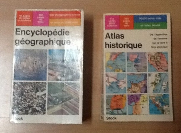 Atlas Historique / Encyclopedie geographique Stock 1968-9