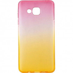 Capac de protectie Tellur pentru Samsung Galaxy A5 (2016) Silicon Pink&amp;amp;Orange foto