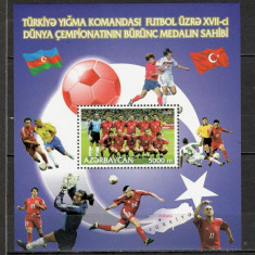 Azerbaidjan.2002 C.M. de fotbal JAPONIA si COREEA DE SUD-Bl. SA.683