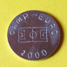 Moneda fotbal - Euro 2000 (Asociatia Judeteana de Fotbal Prahova)