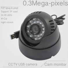 Camera Supraveghere Video Inregistrare pe Card cu Senzor Miscare Sunet Infrarosu foto