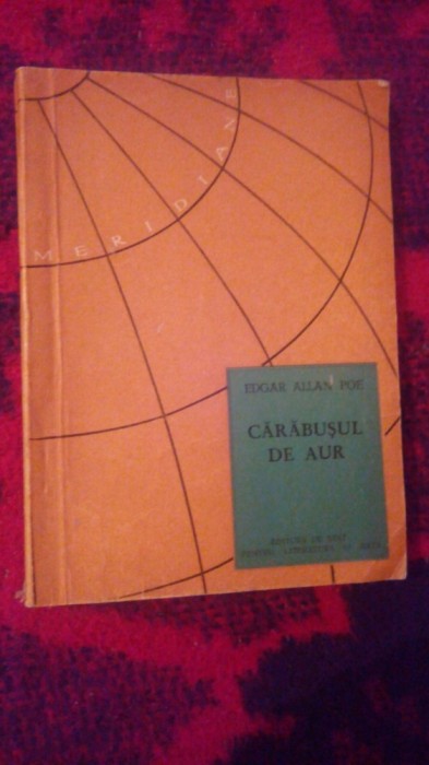 Carabusul de aur si alte povestiri-Edgar Allan Poe foto mare Carabusul de aur si alte povestiri-Edgar Allan Poe foto mare