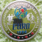 * Moneda 100 lei 1996- color - 1500 buc -EURO &#039;96 - argint proof