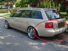 Bara Spoiler Spate Audi A6 Break 1998-2004 Originala + Suporti Prindere ! foto