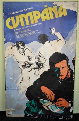 Afis ROMANIAFILM - Cumpana: Ovidiu Iuliu Moldovan -1979- 60cm x 100cm foto