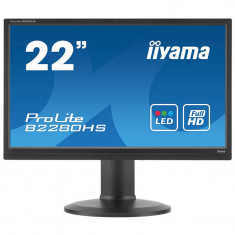 Monitor Iiyama ProLite B2280HS-B1DP 21.5 inch 2ms Black foto