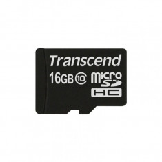 Card de memorie Transcend Micro SDHC 16 GB Clasa 10 foto