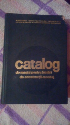 Catalog de masini pentru lucrari de constructii-montaj foto