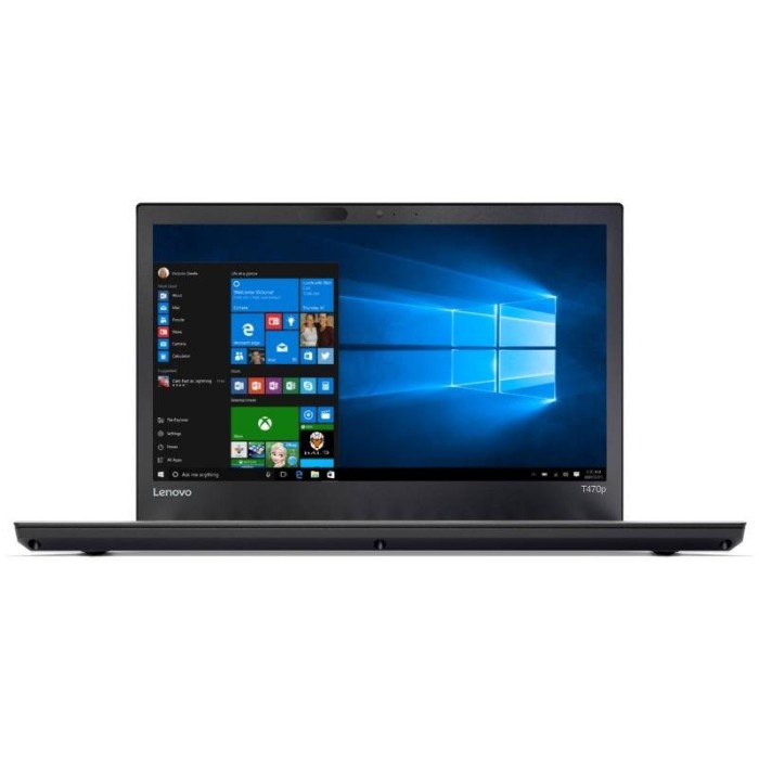 Laptop Lenovo ThinkPad T470p 14 inch Full HD Intel Core i7-7700HQ 8GB DDR4 256GB SSD nVidia GeForce 940MX 2GB Windows 10 Pro Black foto mare Laptop Lenovo ThinkPad T470p 14 inch Full HD Intel Core i7-7700HQ 8GB DDR4 256GB SSD nVidia GeForce 940MX 2GB Windows 10 Pro Black foto mare