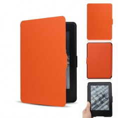 Husa Smart Amazon New Kindle with Touch 7th Gen 2014 2015 Glare Free + bonus foto