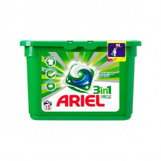 Detergent capsule Ariel 3in1 Pods Mountain Spring - 15 spalari foto