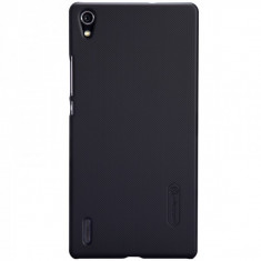 Carcasa, Nillkin, Super frosted shield pentru Huawei Ascend P7, neagra foto