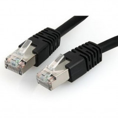 CABLU FTP PATCH 3M CAT6 GEMBIRD PP6-3M/BK BLACK foto