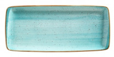 Platou por?elan dreptunghiular -AQUA 34x16cm MN010113 BONNA foto