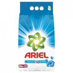 Detergent pudra Ariel Touch of Lenor Fresh 6 kg - 60 spalari foto