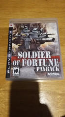 PS3 Soldier of fortune Payback - joc original by WADDER foto