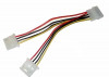 Cablu alimentare molex, adaptor molex ide la 2 molex ide spliter Y