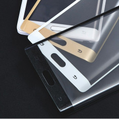 Folie Sticla Curbata 3D / Full size Tempered Glass Samsung Galaxy Note Edge foto