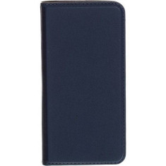 Husa Flip Cover Tellur magnetica pentru Samsung S7 Edge Material Seta Blue foto