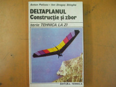 Deltaplanul constructie si zbor A. Policec Bucuresti 1990 foto