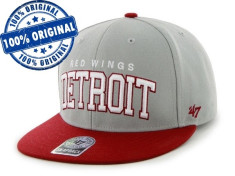 Sapca &amp;#039;47 Detroit Red Wings - originala - flat brim - snapback - oficiala NHL foto