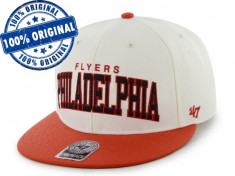 Sapca &amp;#039;47 Philadelphia Flyers - originala - flat brim - snapback - oficiala NHL foto