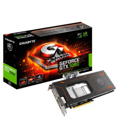 Placa video Gigabyte NVIDIA GeForce GTX 1080 Xtreme Gaming WATERFORCE WB, N1080XTREME WB-8GD, PCI-E foto