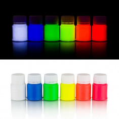 Set 6 vopsele UV neon foto