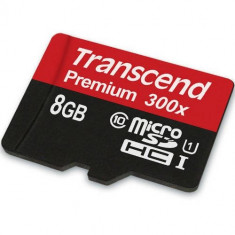 Card Transcend microSDHC 8GB Class 10 UHS-I 300x foto