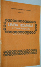 Limba Romana Manual pentru clasa a VII- a - 1990 foto