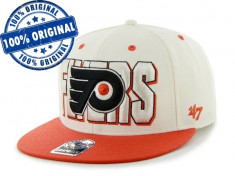 Sapca &amp;#039;47 Philadelphia Flyers - originala - flat brim - snapback - oficiala NHL foto