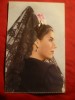 Ilustrata - Portret - Spaniola, Circulata, Fotografie