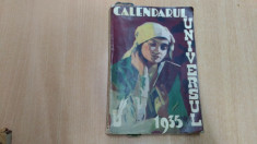 CALENDARUL UNIVERSUL 1935 foto