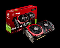 Placa video MSI NVIDIA GeForce GTX 1080 GAMING 8G, PCI Express x16 3.0, 8192MB, foto