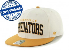 Sapca &amp;#039;47 Nashville Predators - originala - flat brim - snapback - oficiala NHL foto