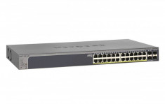 Switch NetGear GS728TP-100EUS 24 porturi x 10/100/1000 Mb/s foto