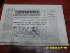 Ziar Sportul popular 13 05 1967 foto