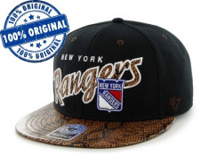 Sapca &amp;#039;47 New York Rangers - originala - flat brim - snapback - oficiala NHL foto