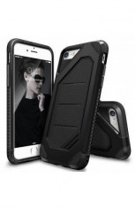 Husa Protectie Spate Ringke Armor Max Black pentru Apple iPhone 7 si folie protectie display foto