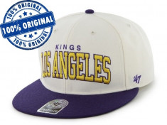 Sapca &amp;#039;47 LA Kings - sapca originala - flat brim - snapback - oficiala NHL foto