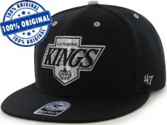 Sapca &amp;#039;47 LA Kings - sapca originala - flat brim - snapback - oficiala NHL foto