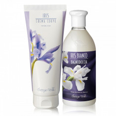 Set cadou - Gel de dus cu iris alb si crema de corp cu iris ... - Bottega Verde foto