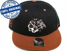 Sapca &amp;#039;47 Chicago Blackhawks - originala - flat brim - snapback - oficiala NHL foto