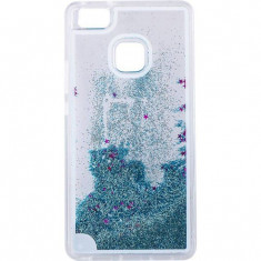 Capac de protectie Tellur Glitter pentru Huawei P9 Lite Blue foto