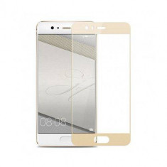 Folie de protectie Tellur Tempered Glass pentru Huawei P10 Plus Auriu foto