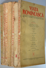Lot reviste VIATA ROMANEASCA , anii &amp;#039;50 foto