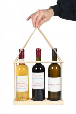 Suport sticle vin TRIO foto