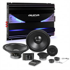 Auna CS Comp-12 difuzoare auto Hi-Fi set set | Amplificator 6 canale 570W RMS foto