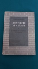 CONSTRUCTII DE CLADIRI/VOL.I*ELEMENTE DE GEOTEHNICA SI FUNDATII/S. ANDREI/ 1966 foto