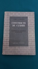 CONSTRUCTII DE CLADIRI/VOL.I*ELEMENTE DE GEOTEHNICA SI FUNDATII/S. ANDREI/ 1966 foto